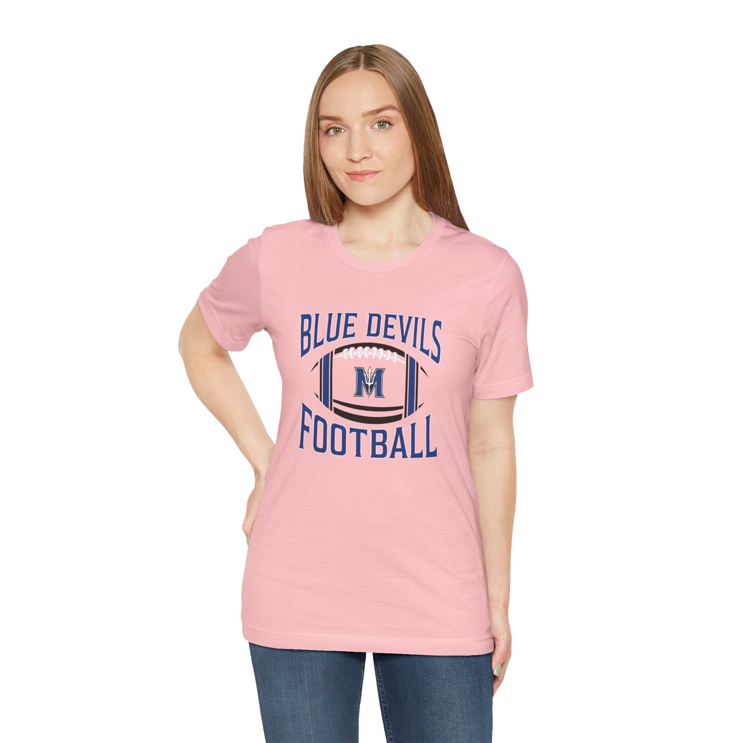 Blue Devils Football Team Spirit Tee