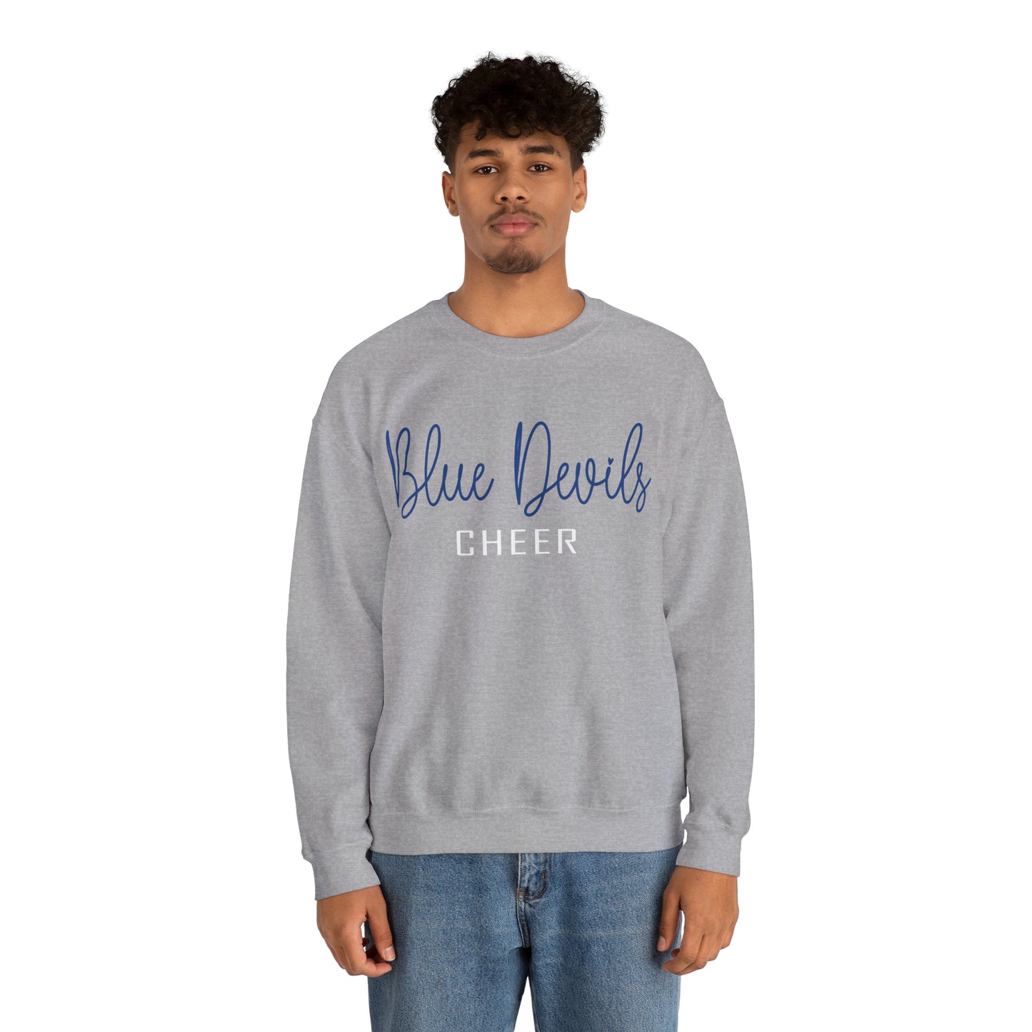 Morris Cheer Script Heavy Blend™ Crewneck Sweatshirt