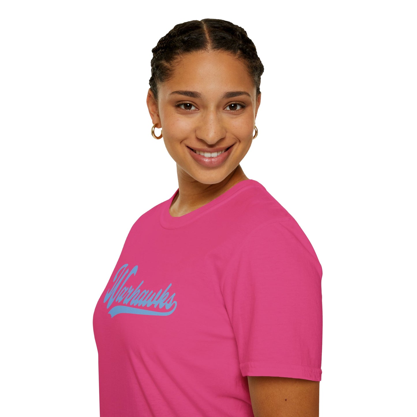 VB Warhawks Vintage Script - Unisex Softstyle T-Shirt