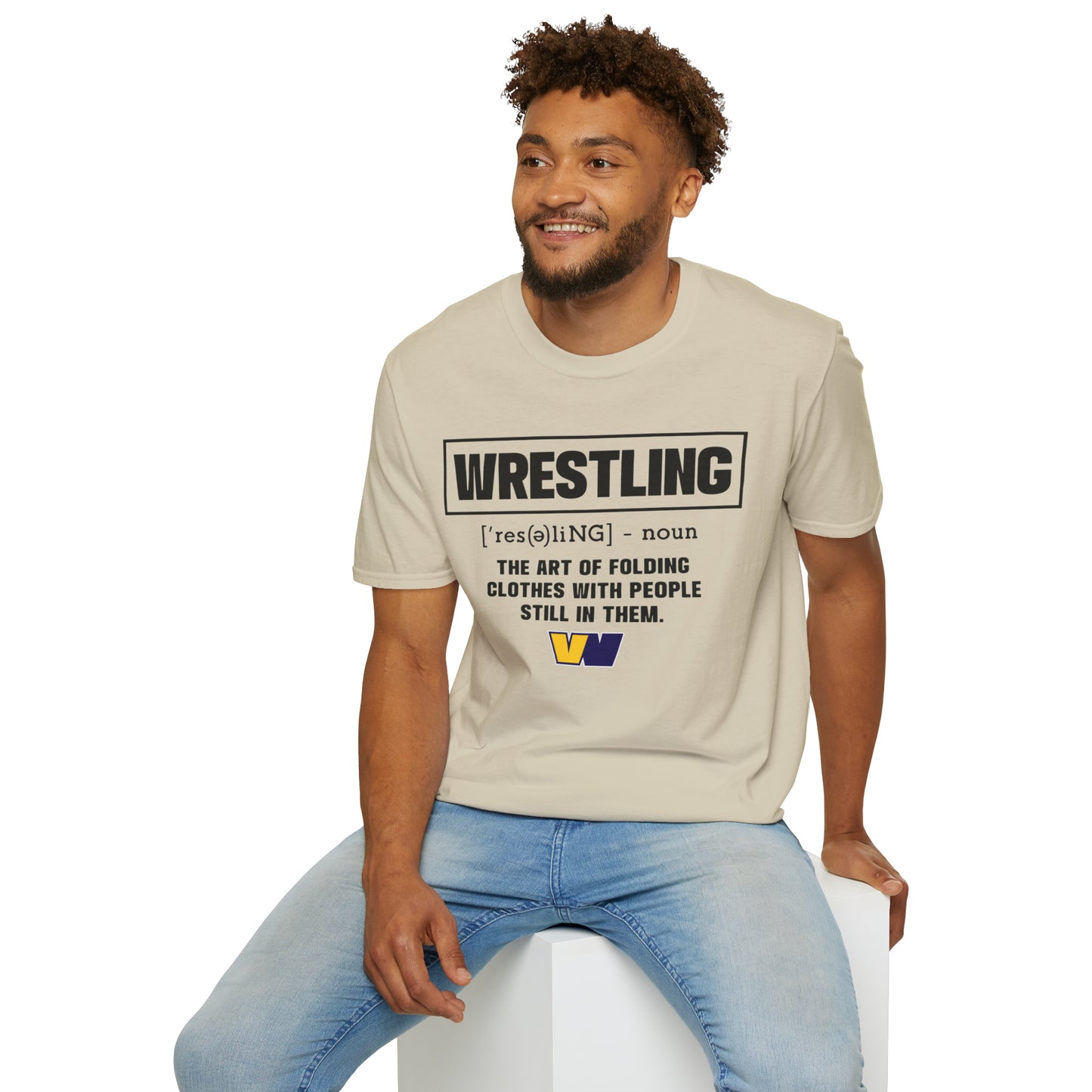 Vicious Wrestling Definition Softstyle T-Shirt