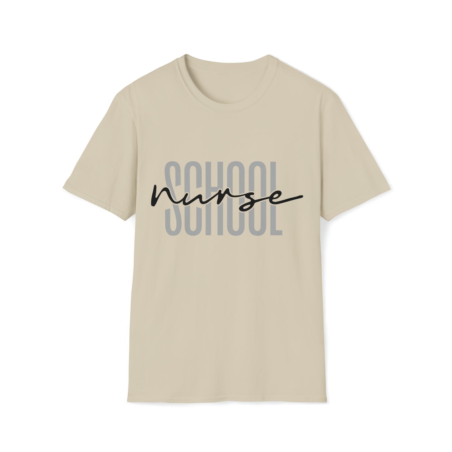 School Nurse Simple Softstyle T-Shirt