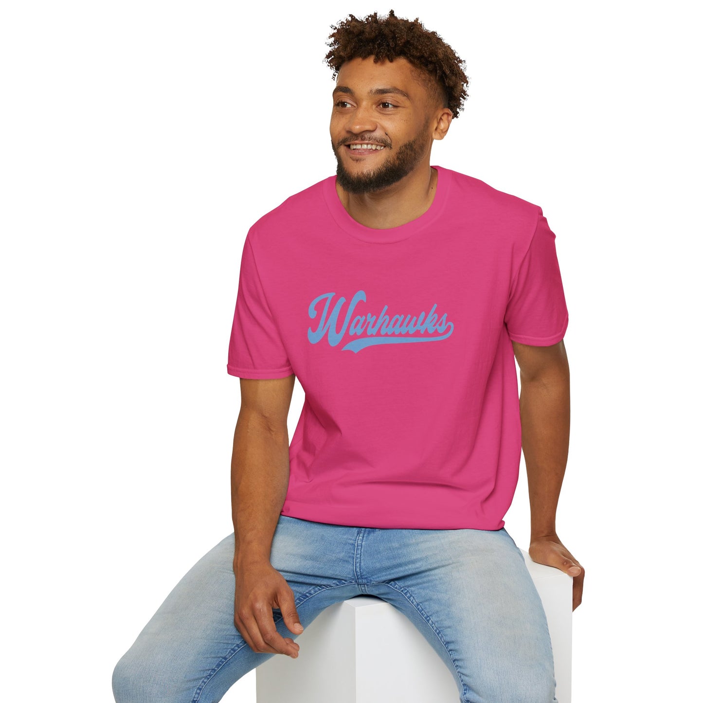 VB Warhawks Vintage Script - Unisex Softstyle T-Shirt
