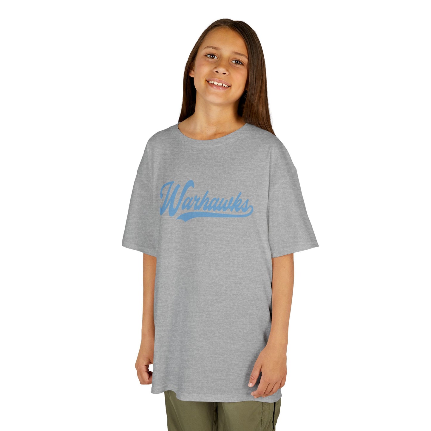 VB Warhawks Vintage Script Youth Heavy Cotton Tee