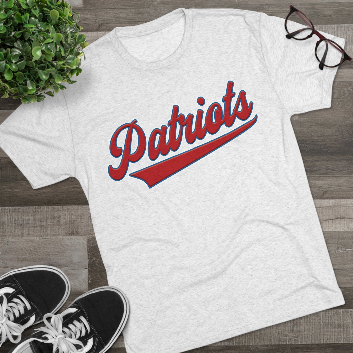 VB Patriots Tri-Blend Crew Tee