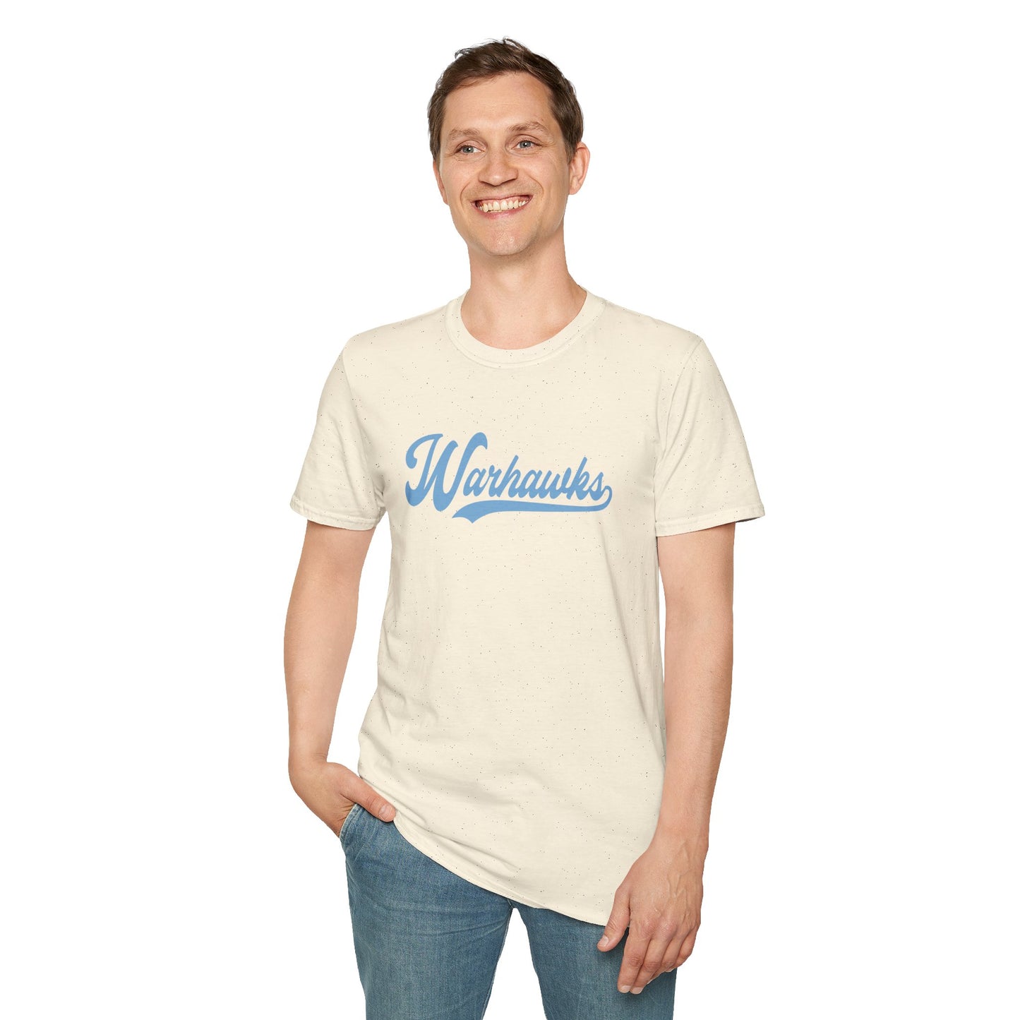 VB Warhawks Vintage Script - Unisex Softstyle T-Shirt