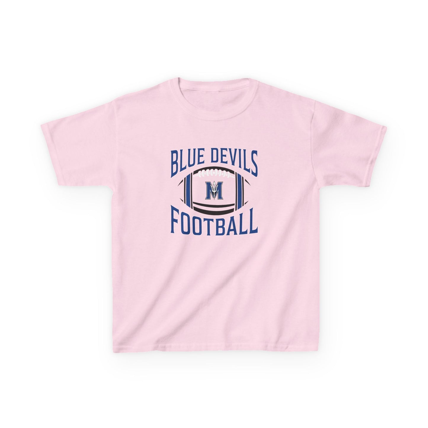 Kids Blue Devils Football Tee