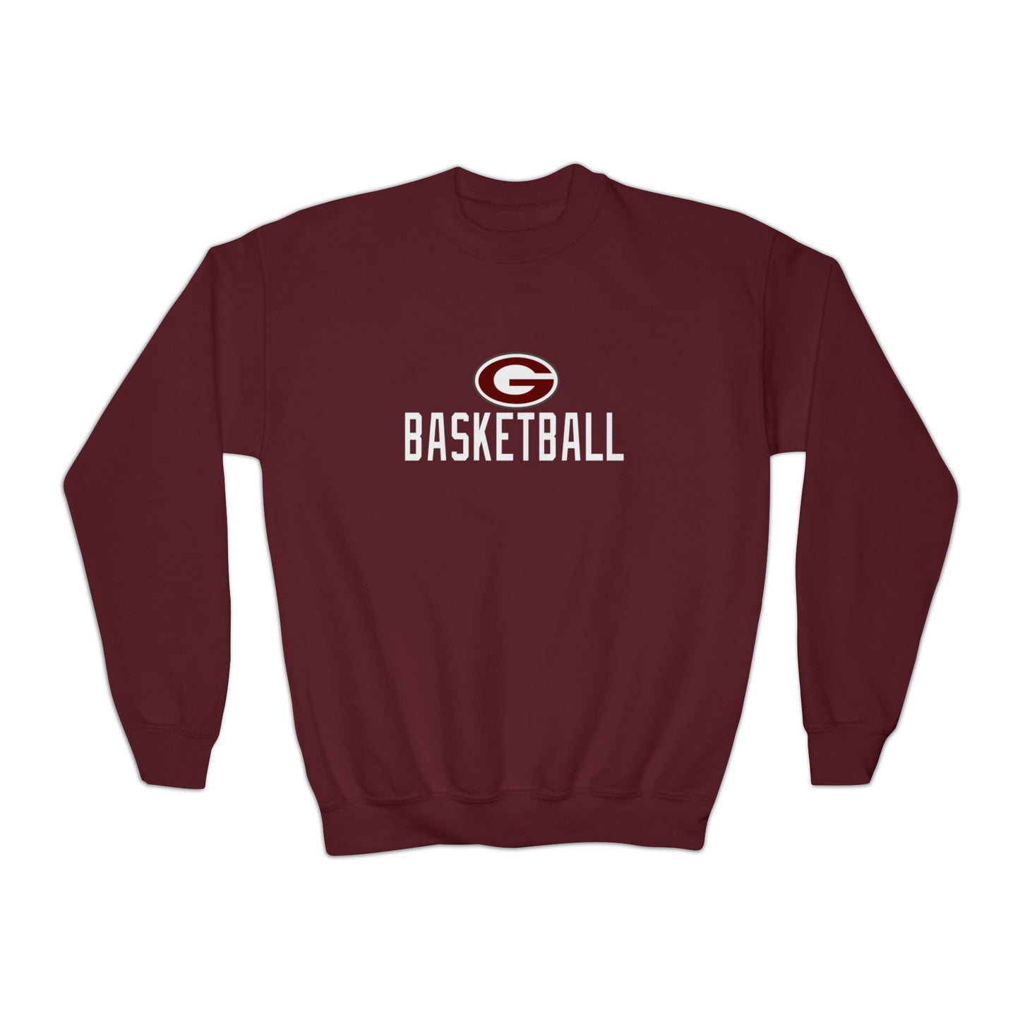 Gardendale Basketball Youth Crewneck Sweatshirt