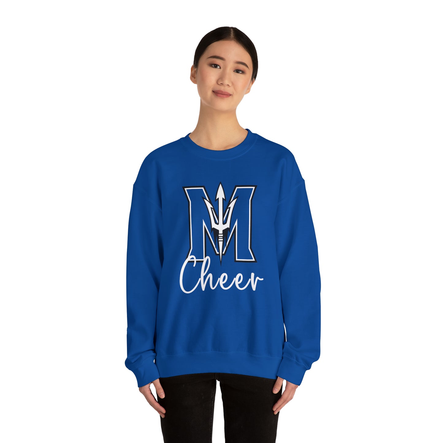 Morris Cheer Royal Unisex Heavy Blend™ Crewneck Sweatshirt