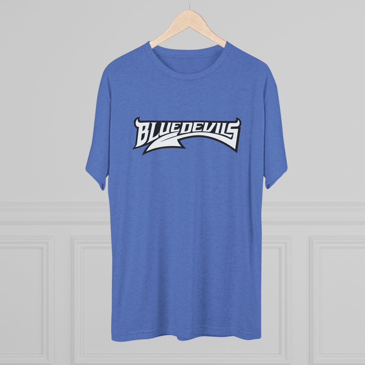 Blue Devils Unisex Tri-Blend Crew Tee