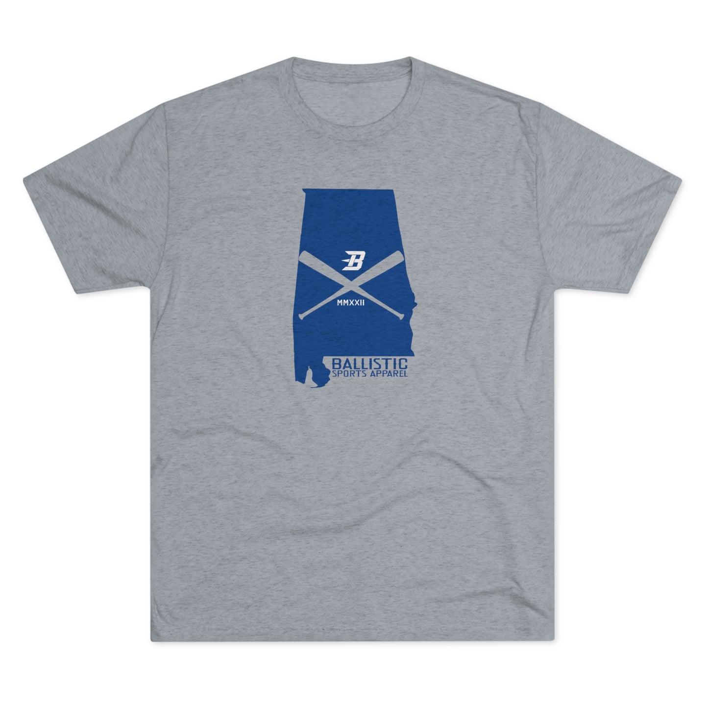 Ballistic Alabama Baseball Tri-Blend Crew Tee