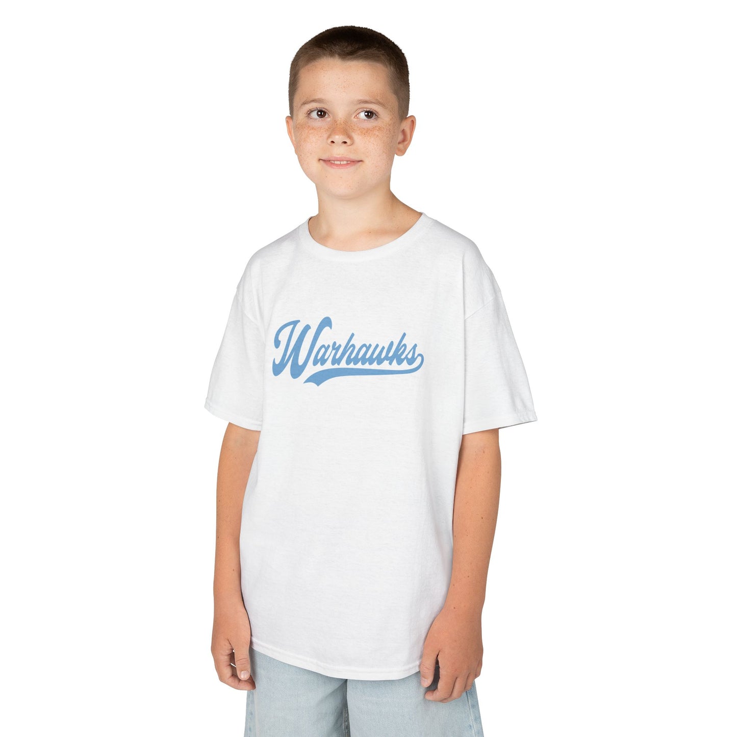 VB Warhawks Vintage Script Youth Heavy Cotton Tee