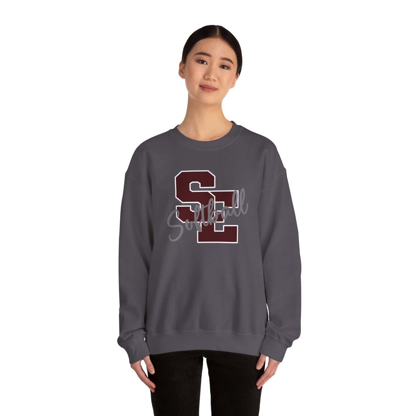 SE Softball Heavy Blend™ Crewneck Sweatshirt