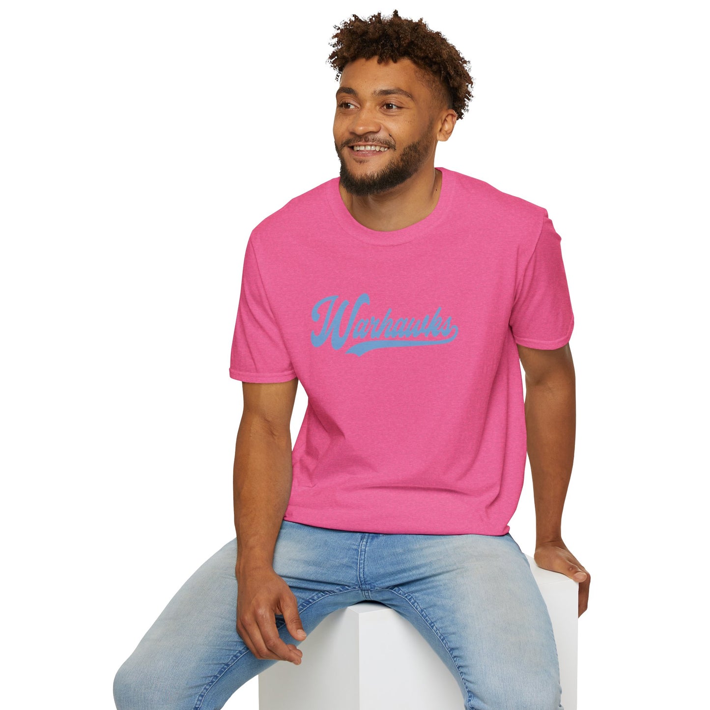 VB Warhawks Vintage Script - Unisex Softstyle T-Shirt