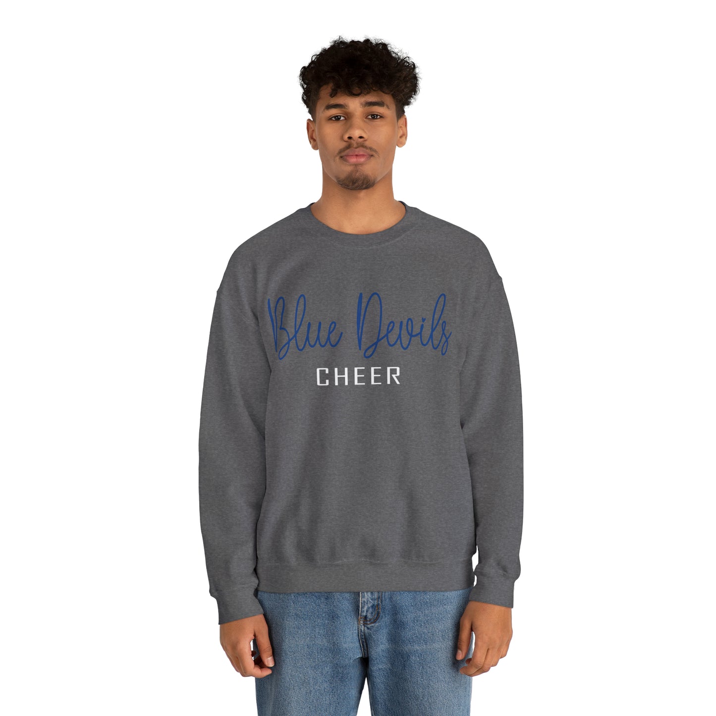 Morris Cheer Script Heavy Blend™ Crewneck Sweatshirt