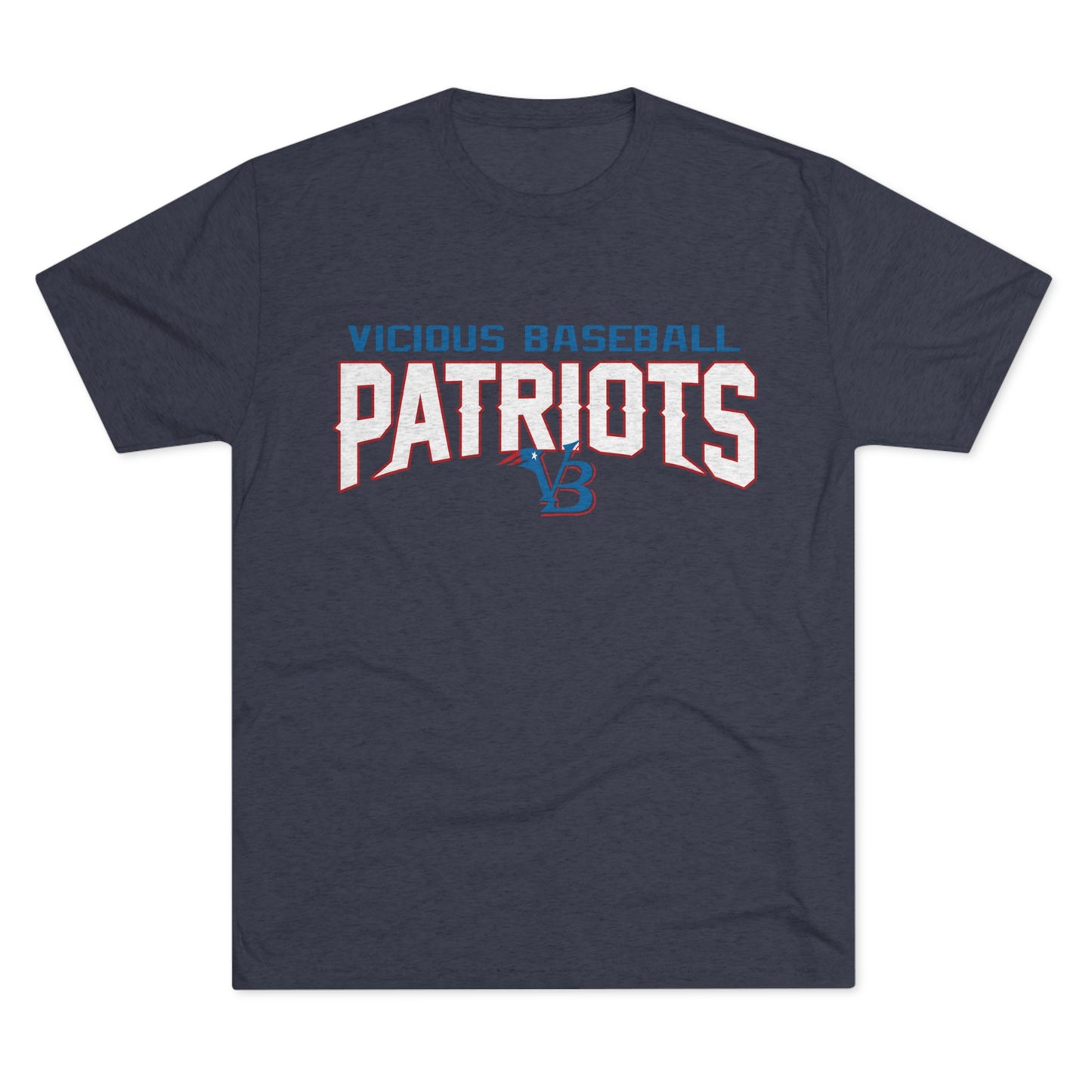 VB Patriots Tri-Blend Crew Tee