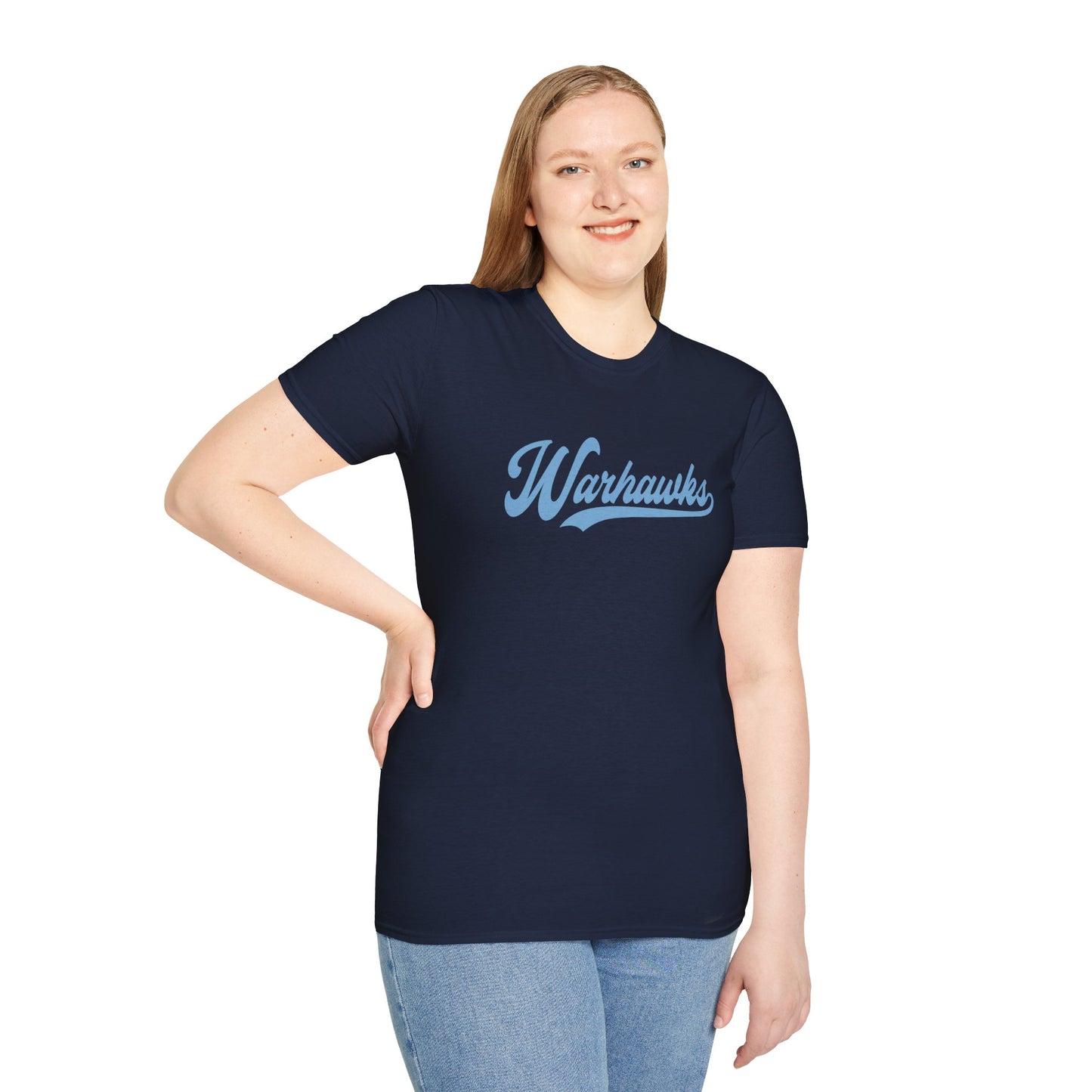 VB Warhawks Vintage Script - Unisex Softstyle T-Shirt