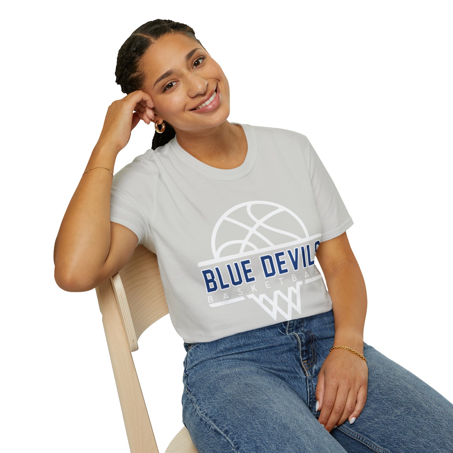 Blue Devils Basketball Unisex Softstyle T-Shirt