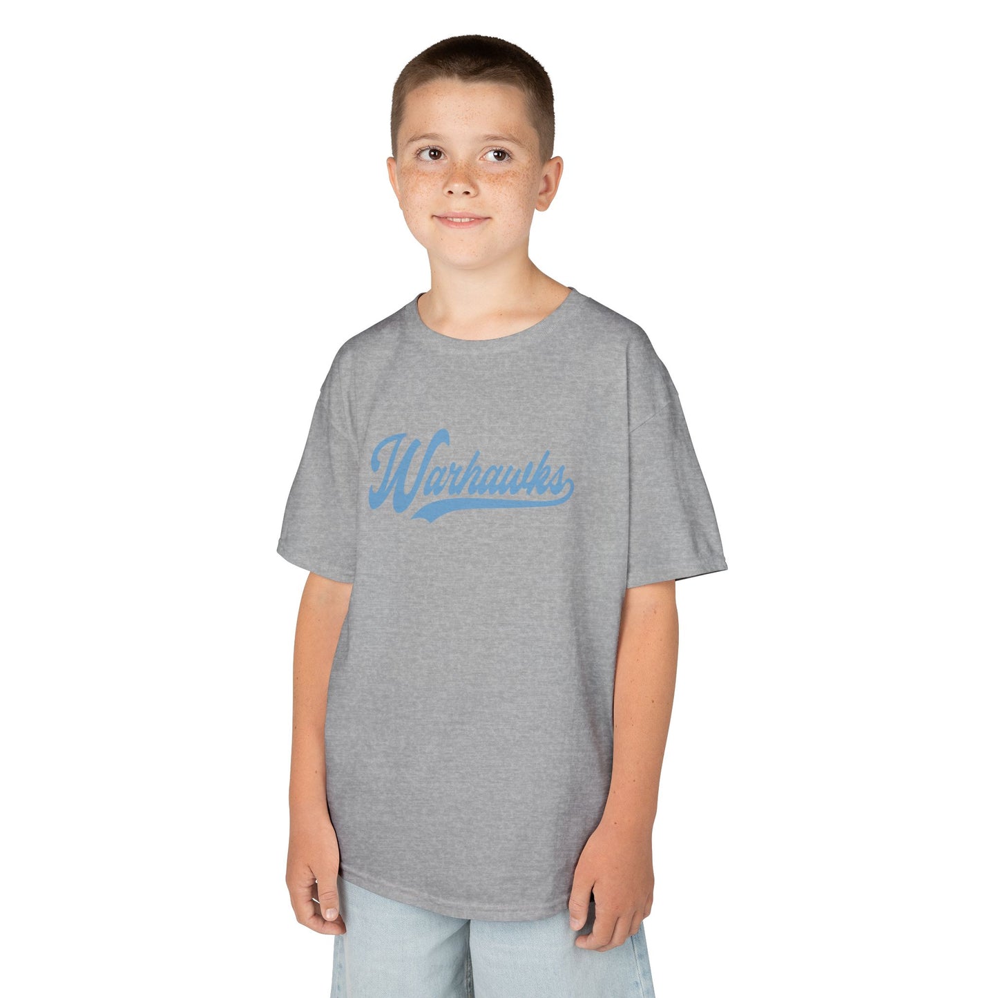 VB Warhawks Vintage Script Youth Heavy Cotton Tee