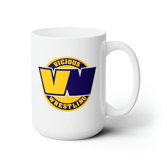 Vicious Wrestling Ceramic Mug 15oz