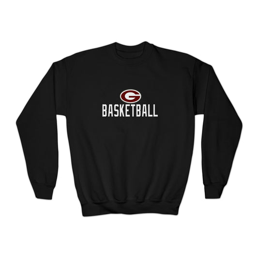 Gardendale Basketball Youth Crewneck Sweatshirt