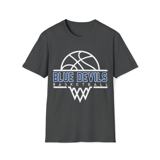 Blue Devils Basketball Unisex Softstyle T-Shirt