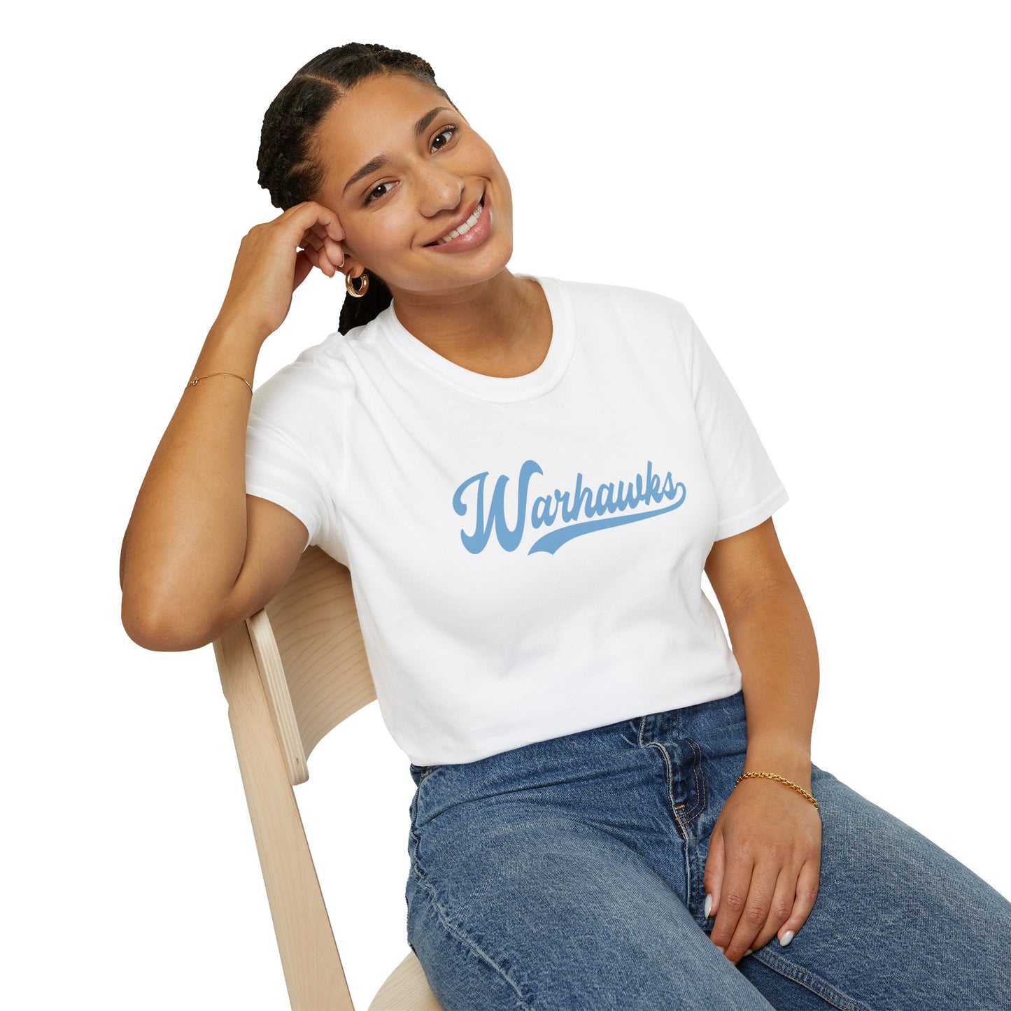 VB Warhawks Vintage Script - Unisex Softstyle T-Shirt