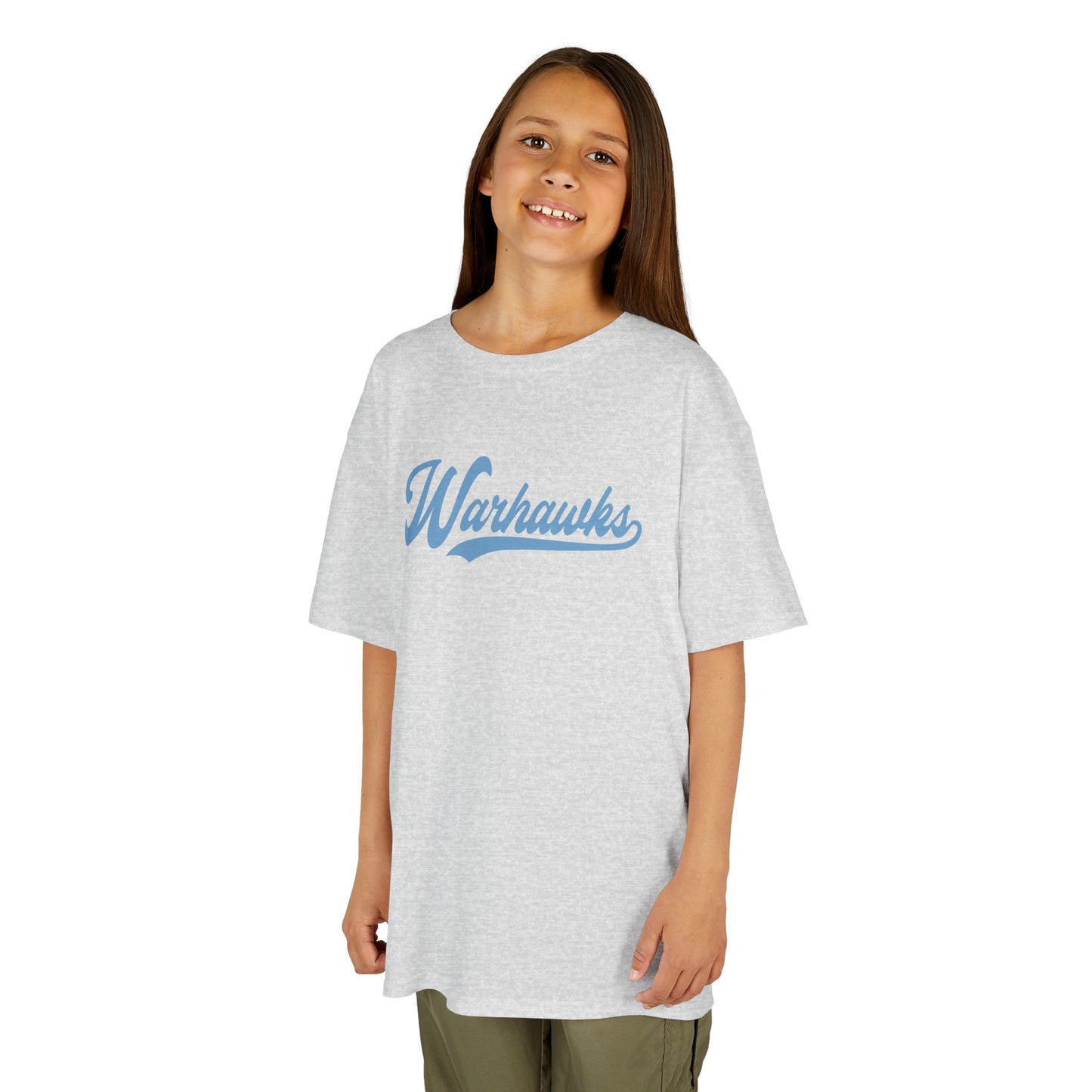 VB Warhawks Vintage Script Youth Heavy Cotton Tee