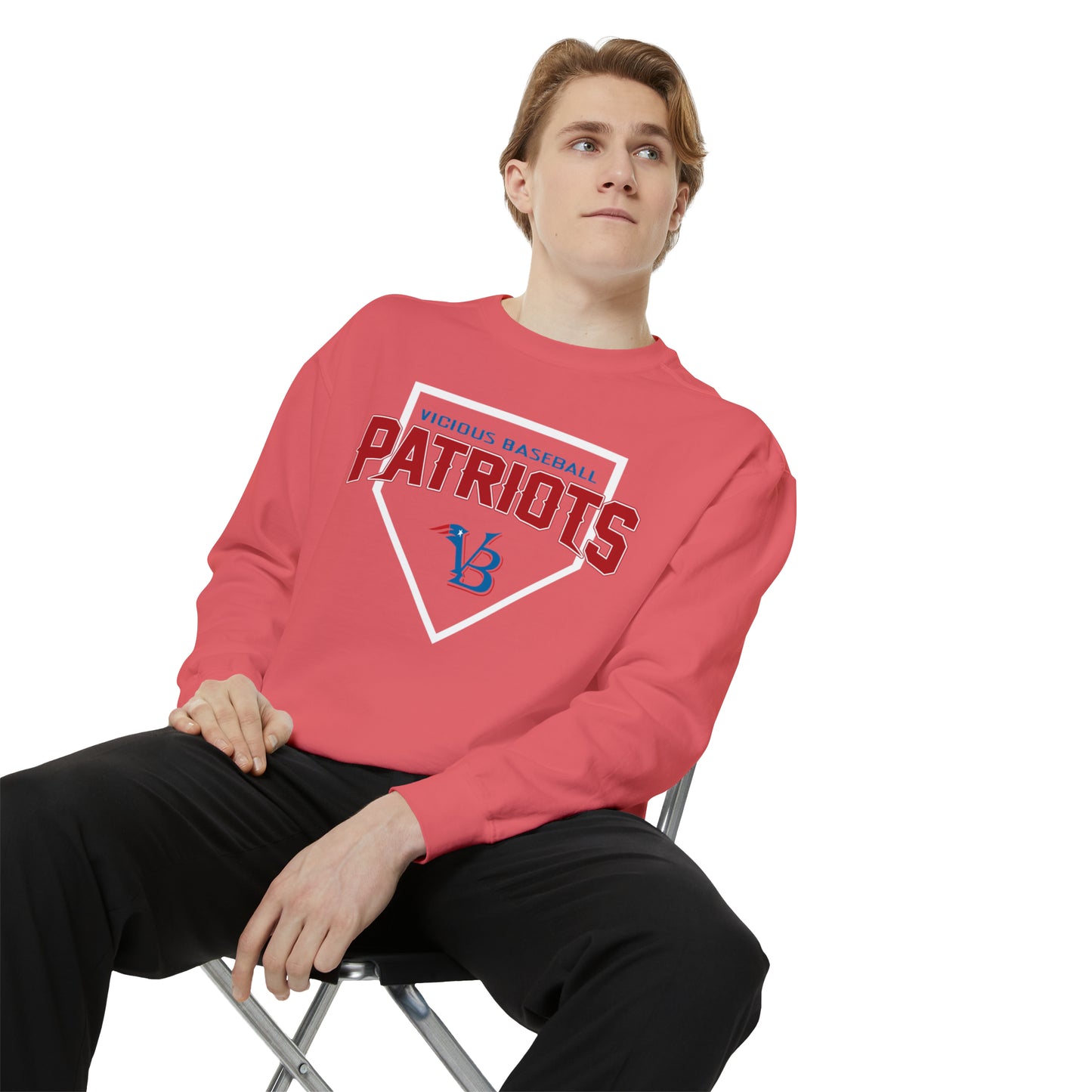 VB Patriots Garment-Dyed Sweatshirt