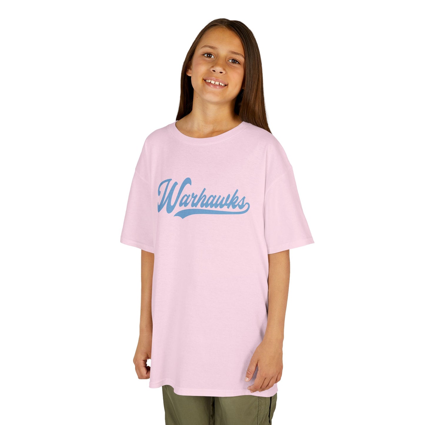 VB Warhawks Vintage Script Youth Heavy Cotton Tee