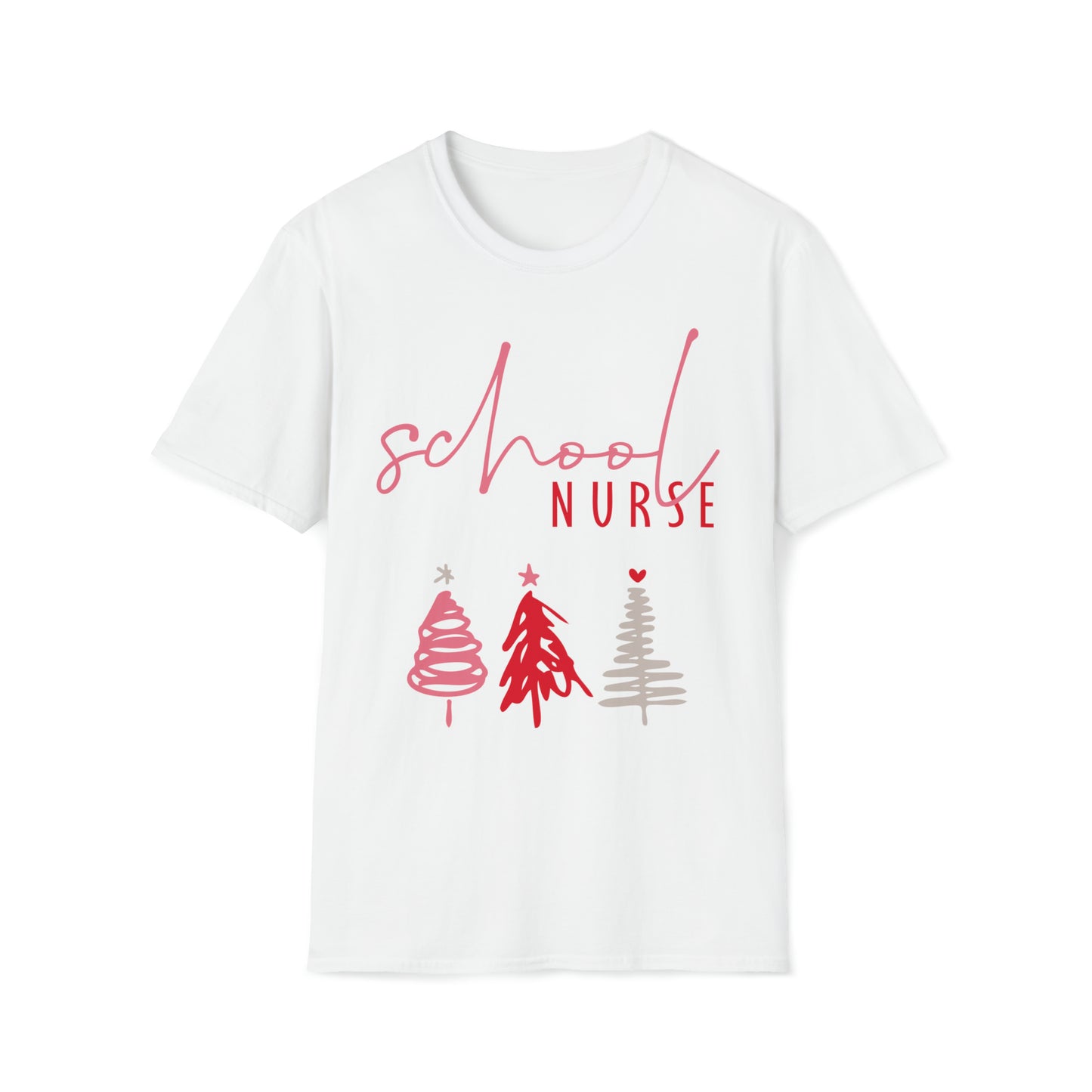 School Nurse Holiday Softstyle T-Shirt