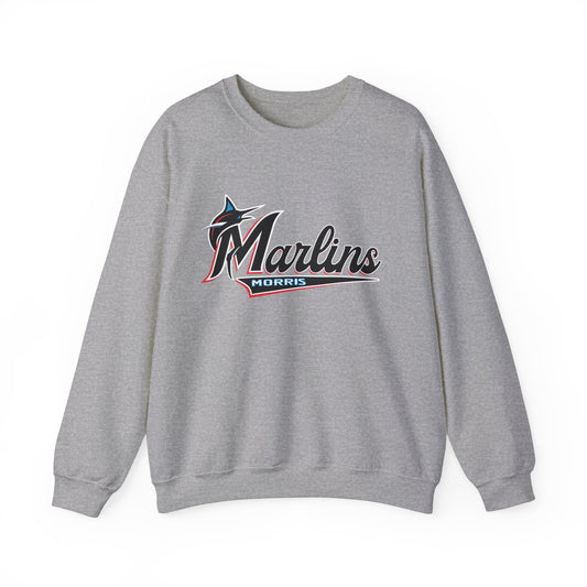 Morris Marlins Heavy Blend™ Crewneck Sweatshirt