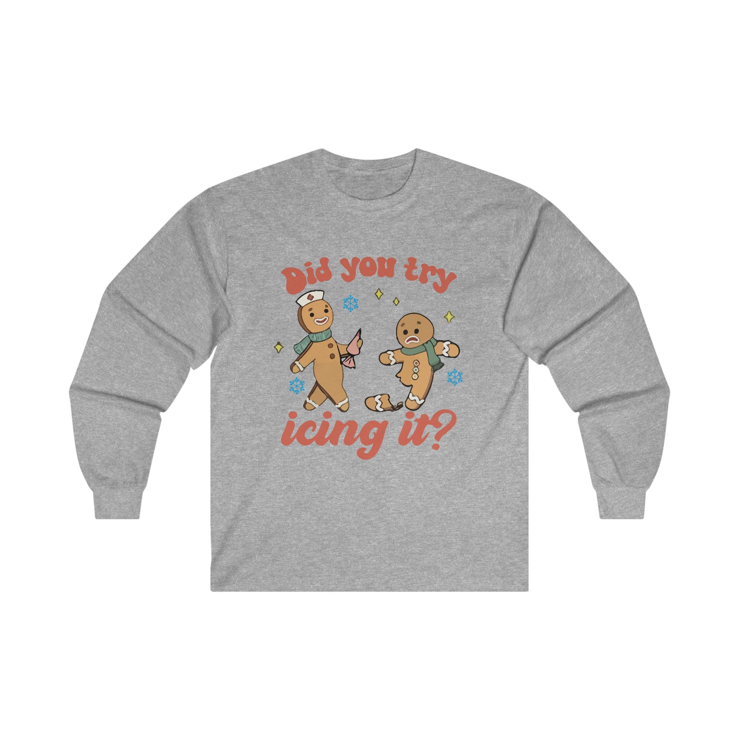 Nurse Icing Long Sleeve Tee