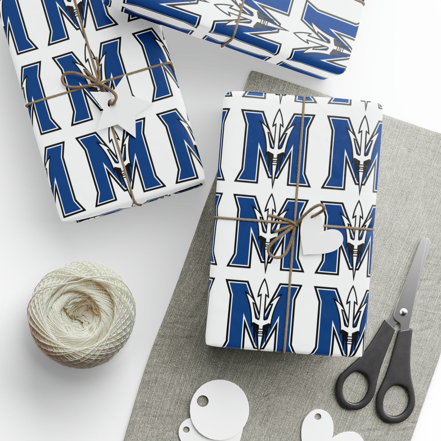 Morris Blue Devils Wrapping Papers