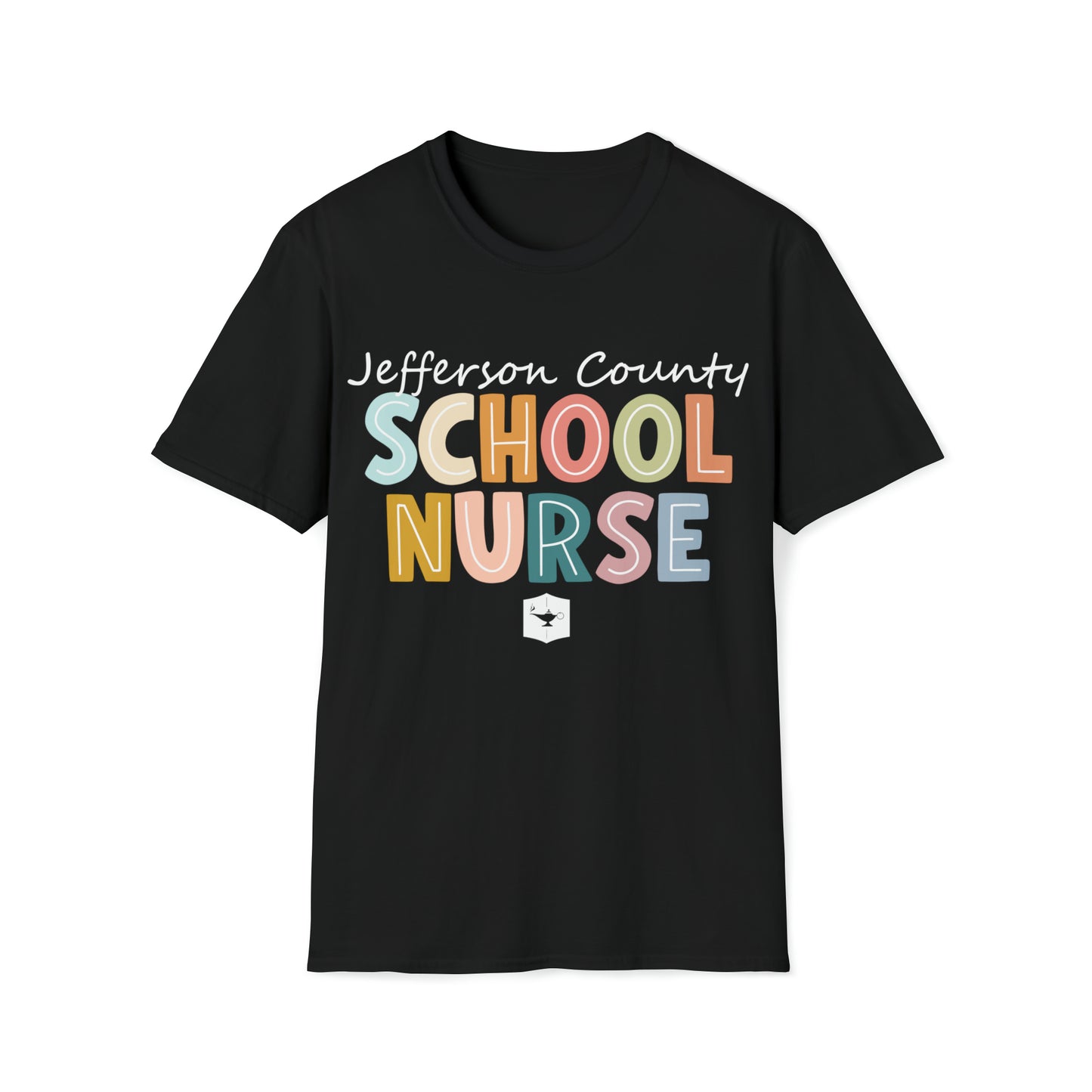 JeffCoEd Nurse Alt Colorful Softstyle T-Shirt