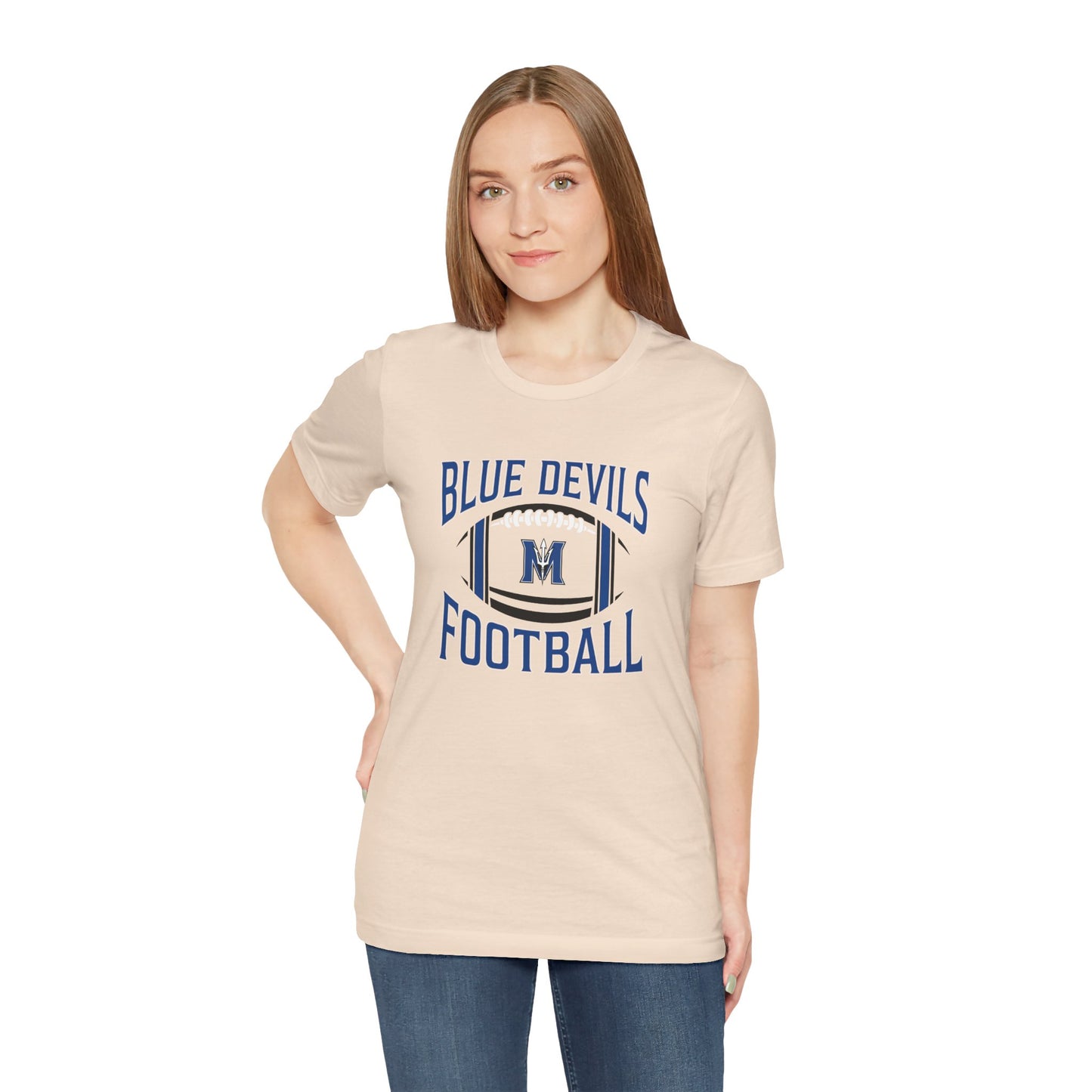 Blue Devils Football Team Spirit Tee