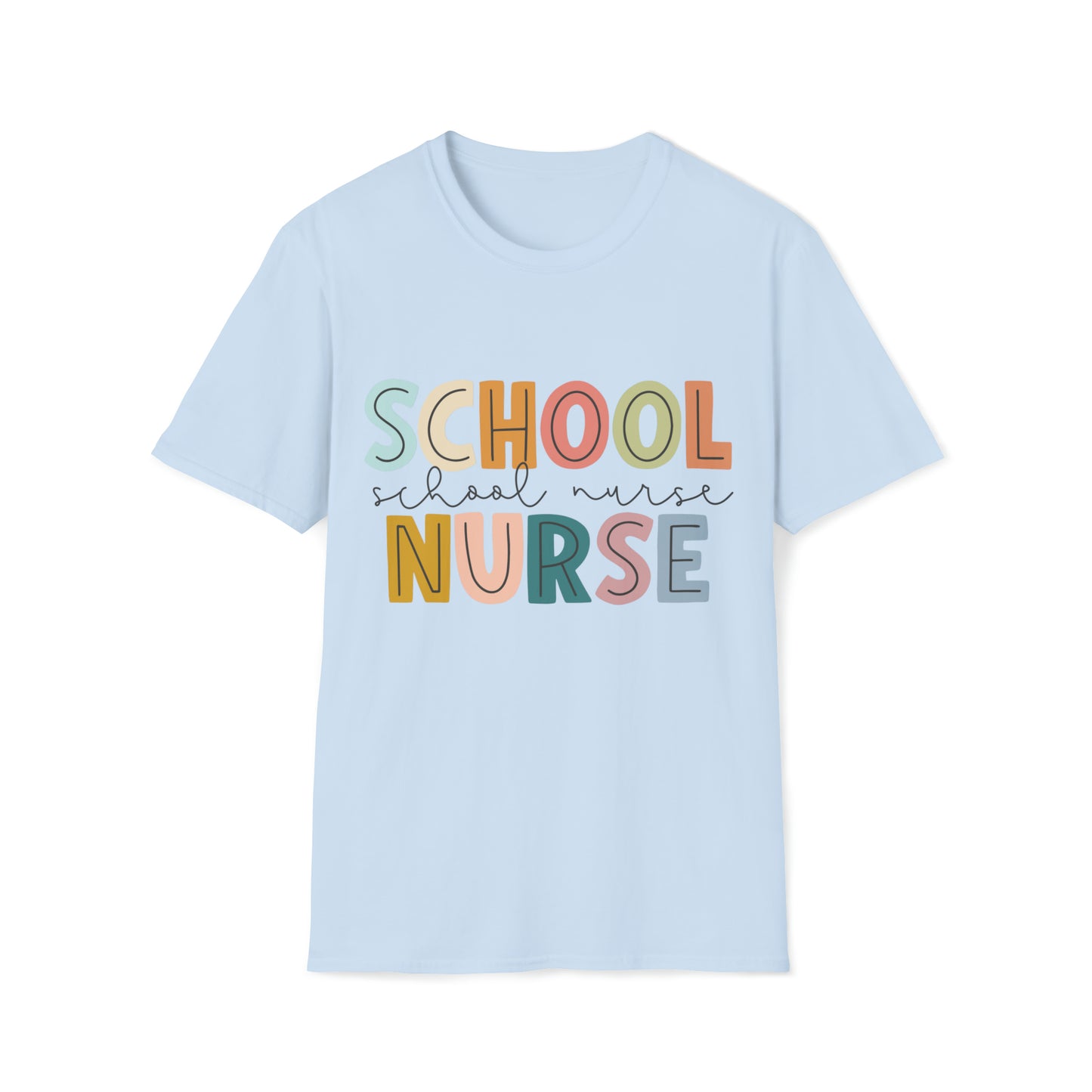 School Nurse Softstyle T-Shirt
