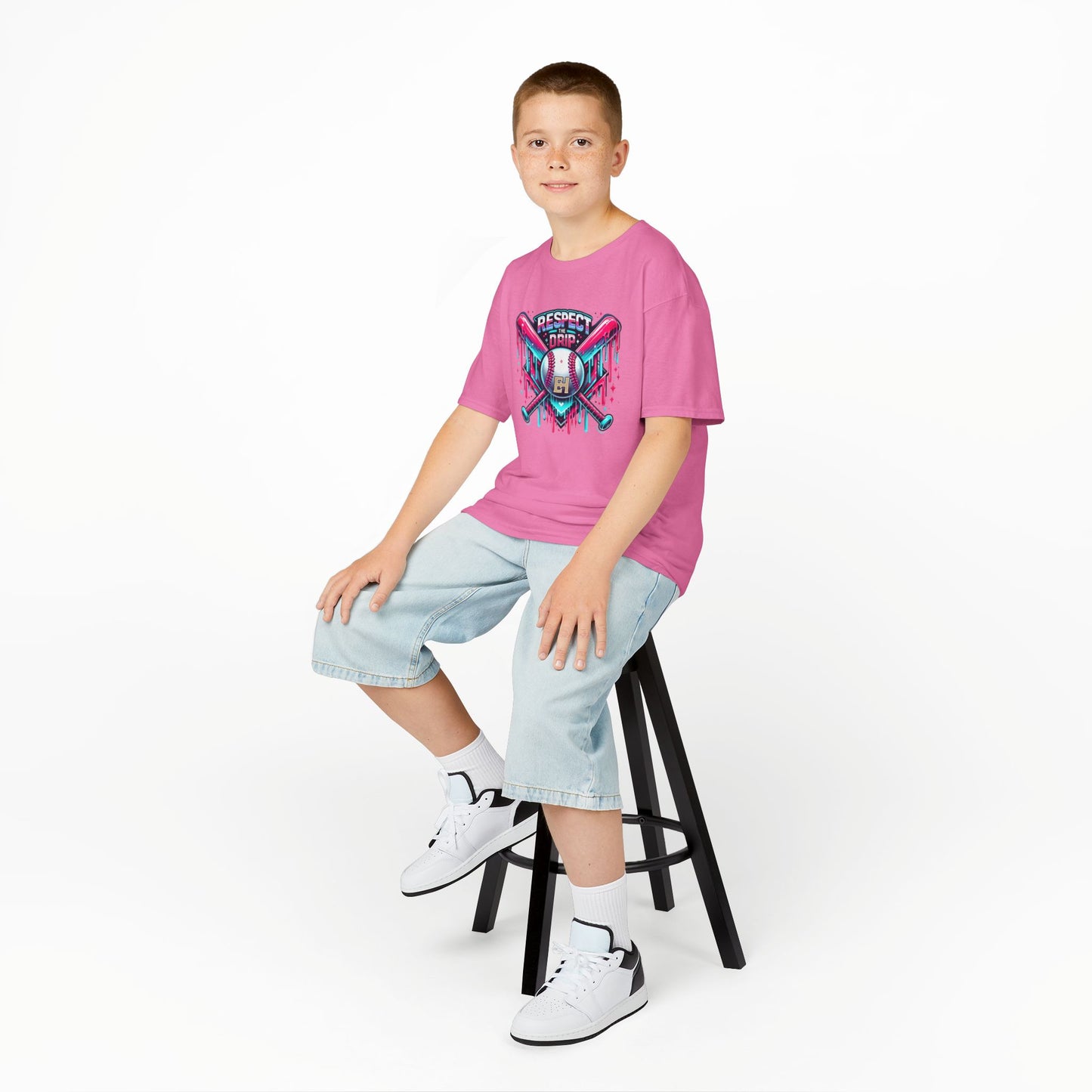Elite Heat "Respect the Drip" Alt Tee - Youth