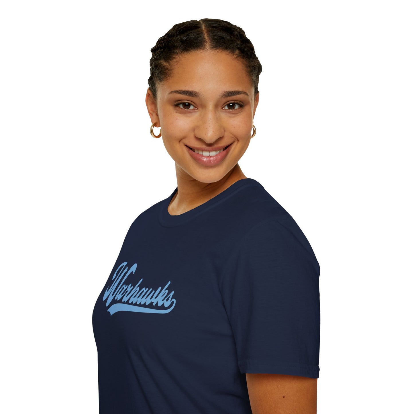 VB Warhawks Vintage Script - Unisex Softstyle T-Shirt