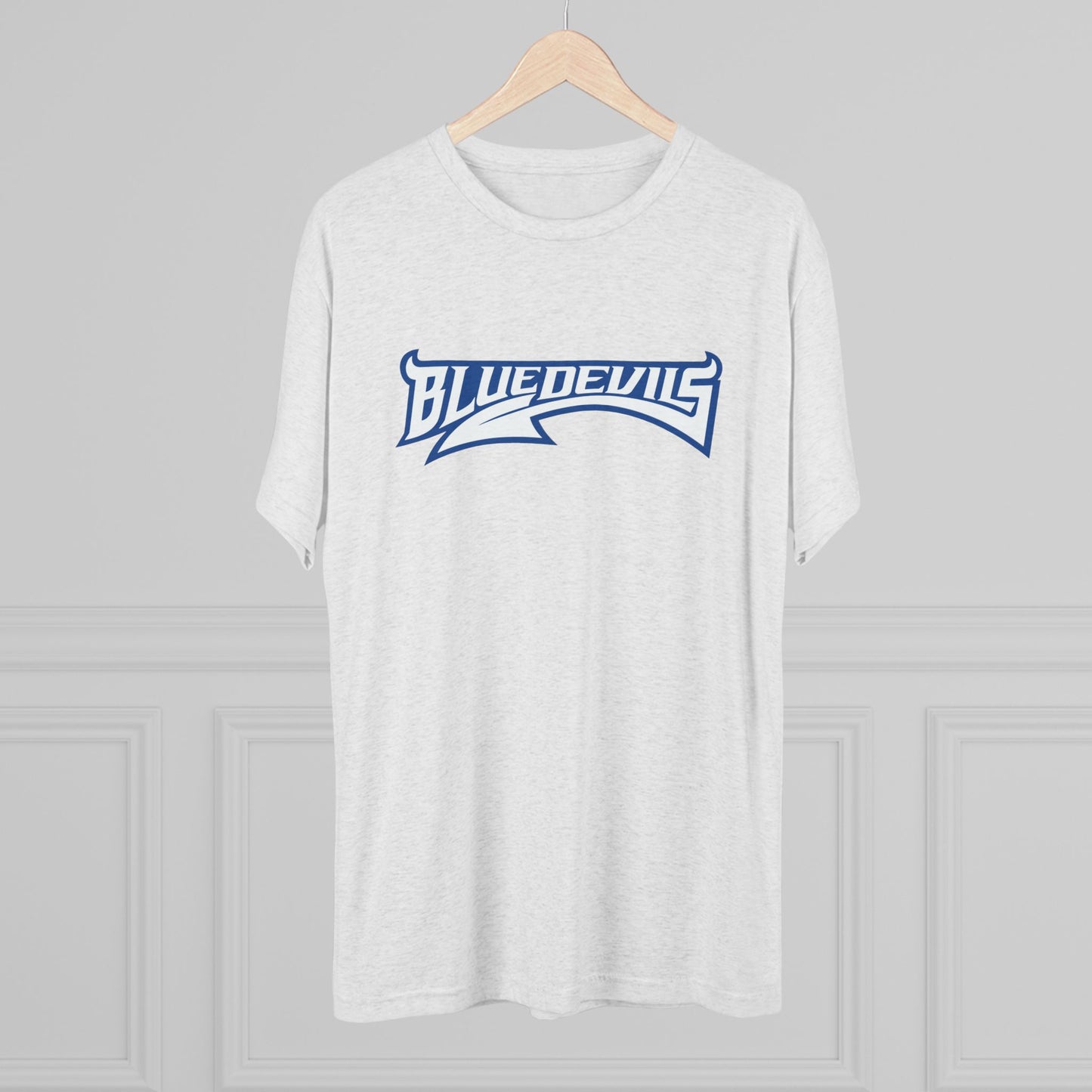 Blue Devils Unisex Tri-Blend Crew Tee