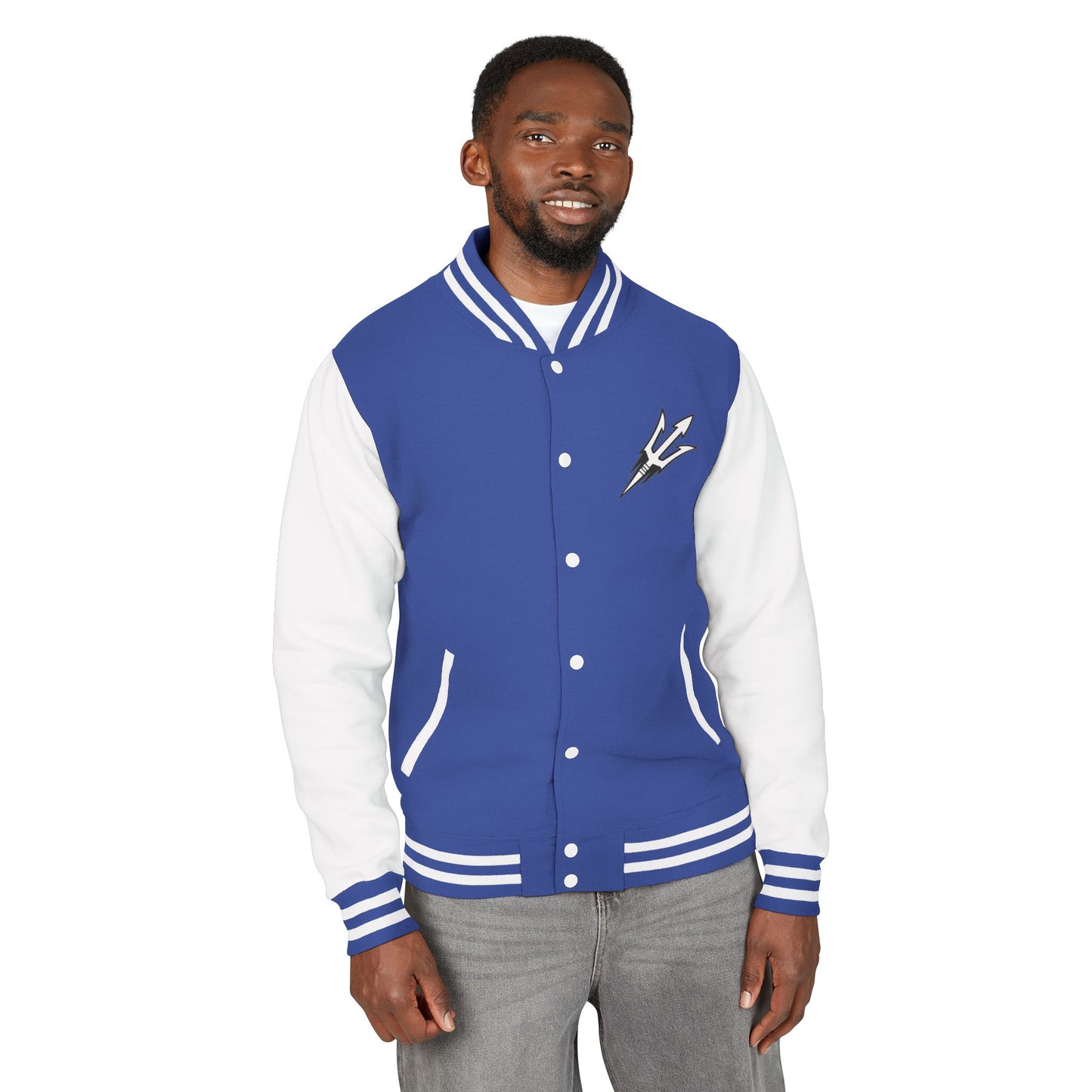 Unisex Pitchfork Heavyweight Letterman Jacket