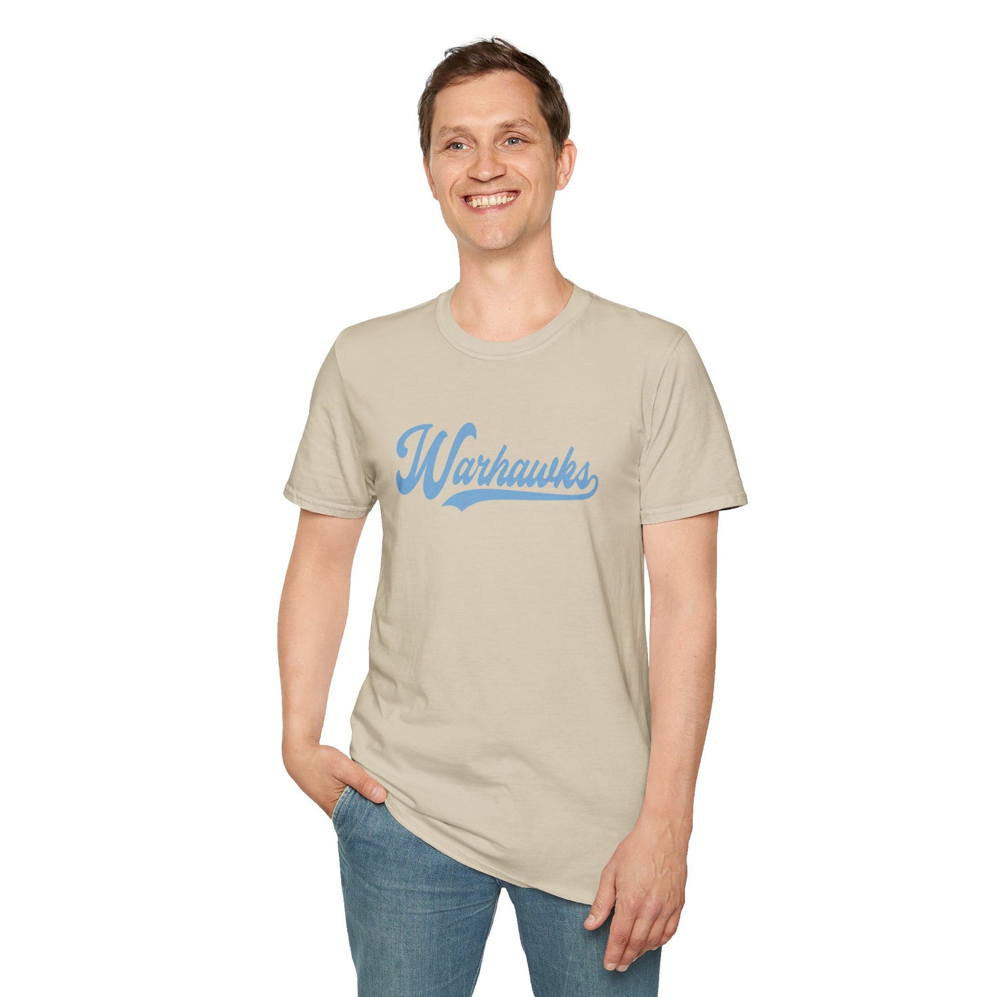 VB Warhawks Vintage Script - Unisex Softstyle T-Shirt