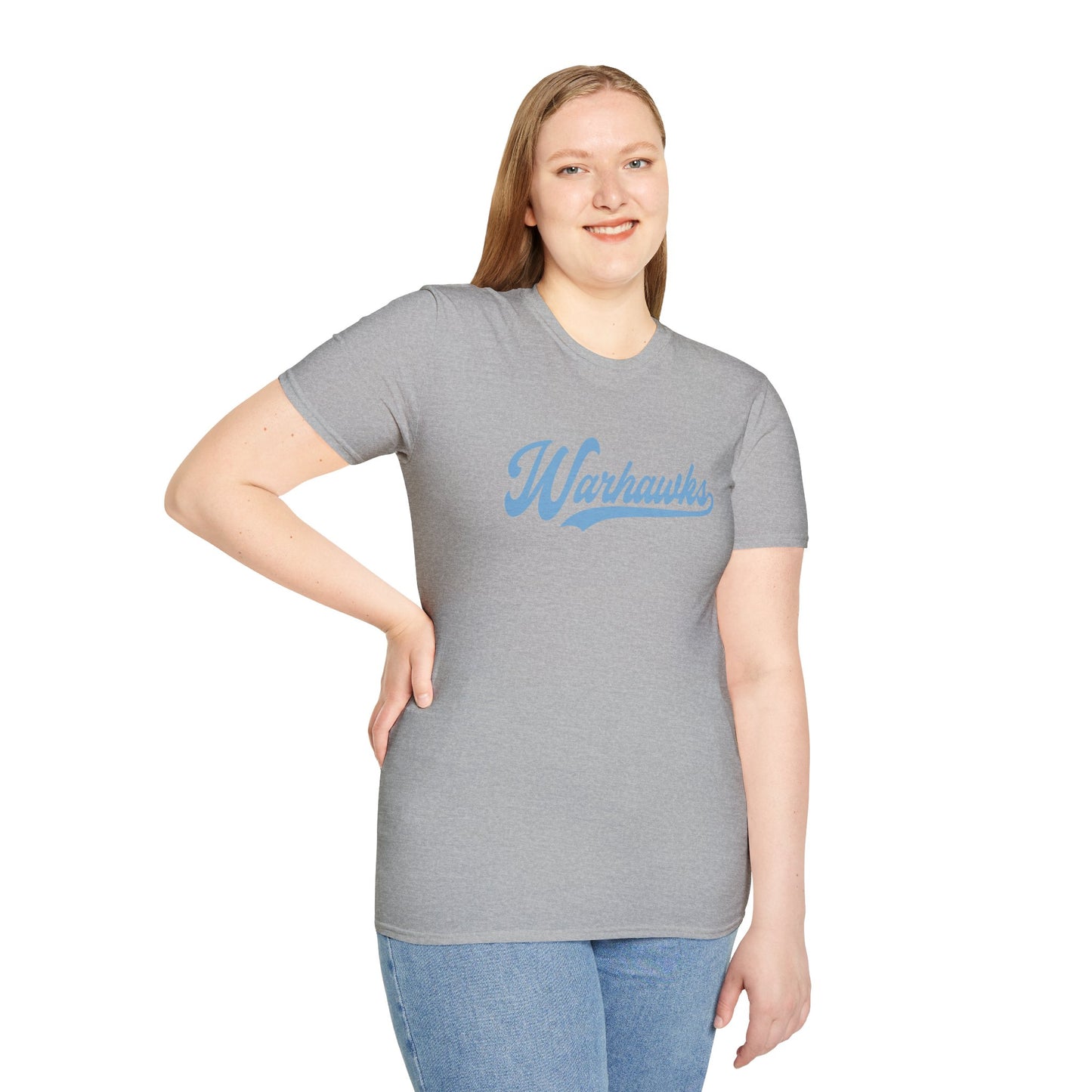 VB Warhawks Vintage Script - Unisex Softstyle T-Shirt
