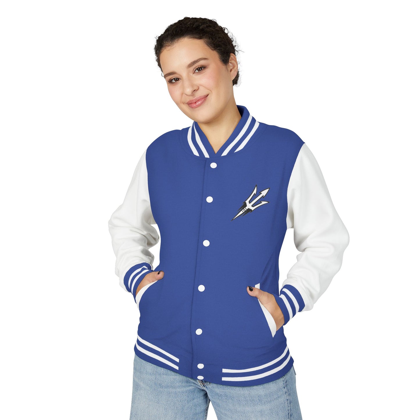 Unisex Pitchfork Heavyweight Letterman Jacket