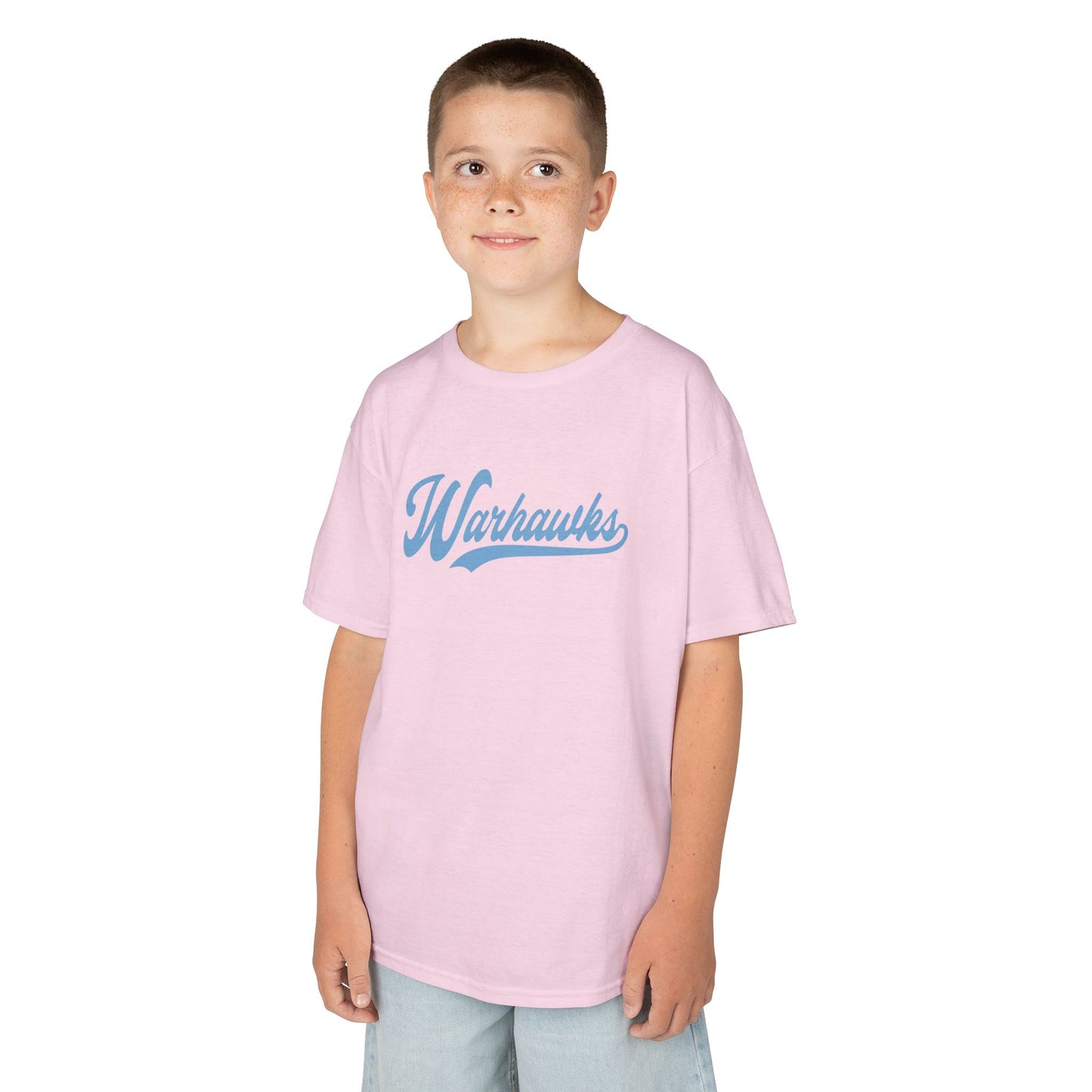 VB Warhawks Vintage Script Youth Heavy Cotton Tee