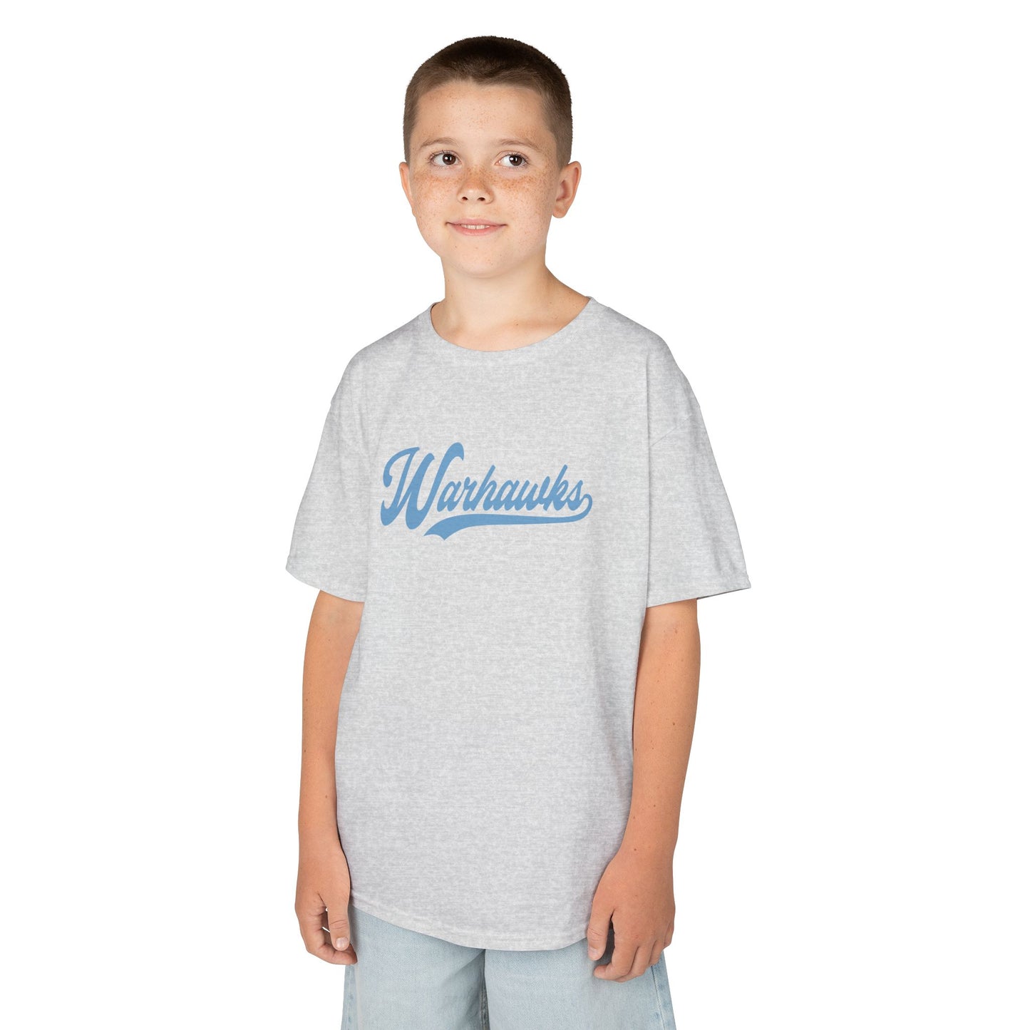 VB Warhawks Vintage Script Youth Heavy Cotton Tee