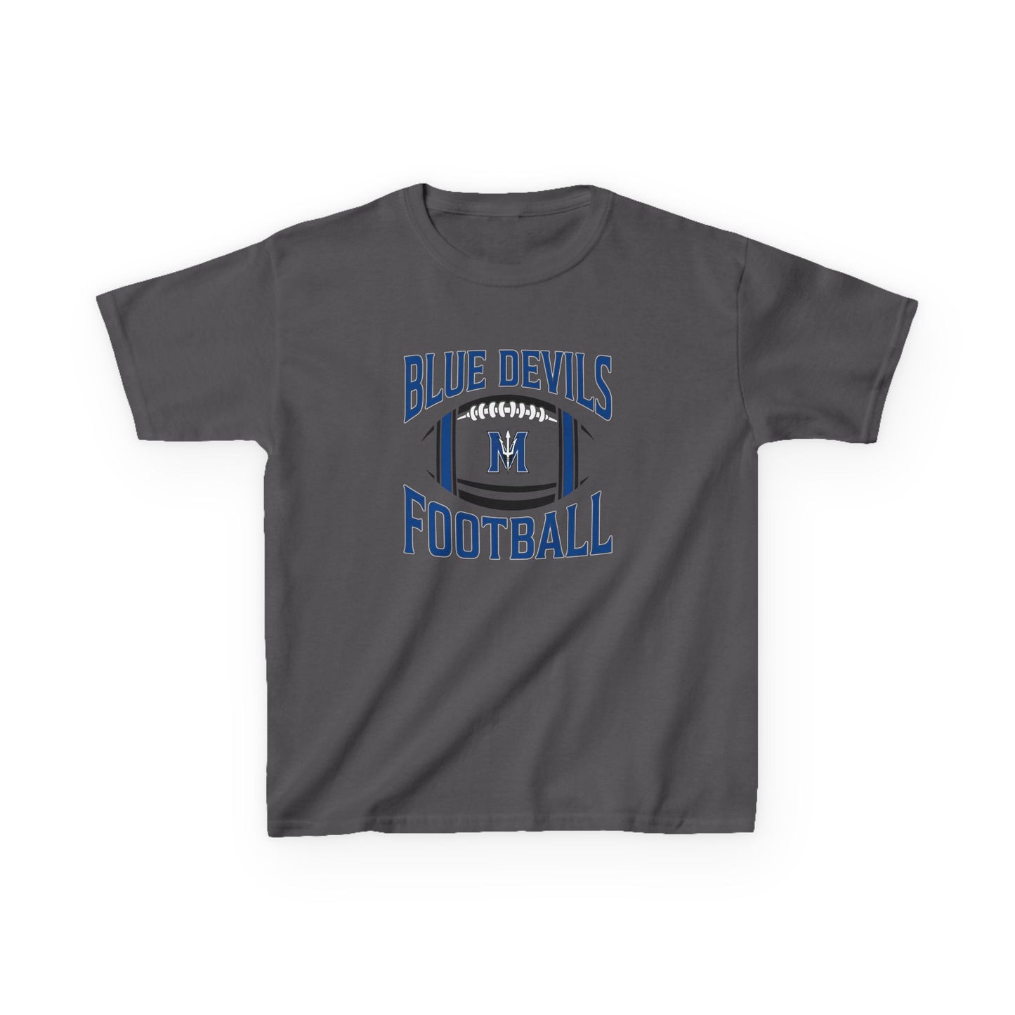 Kids Blue Devils Football Tee