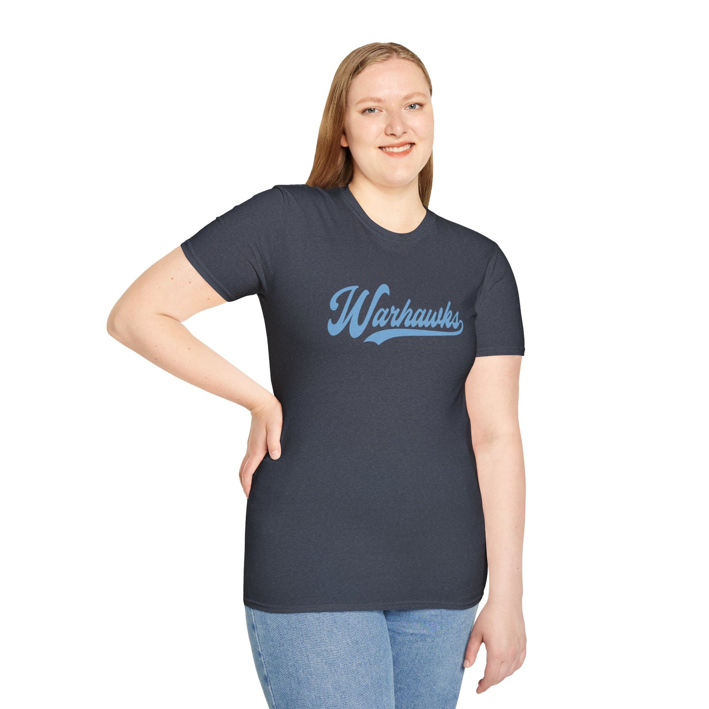VB Warhawks Vintage Script - Unisex Softstyle T-Shirt