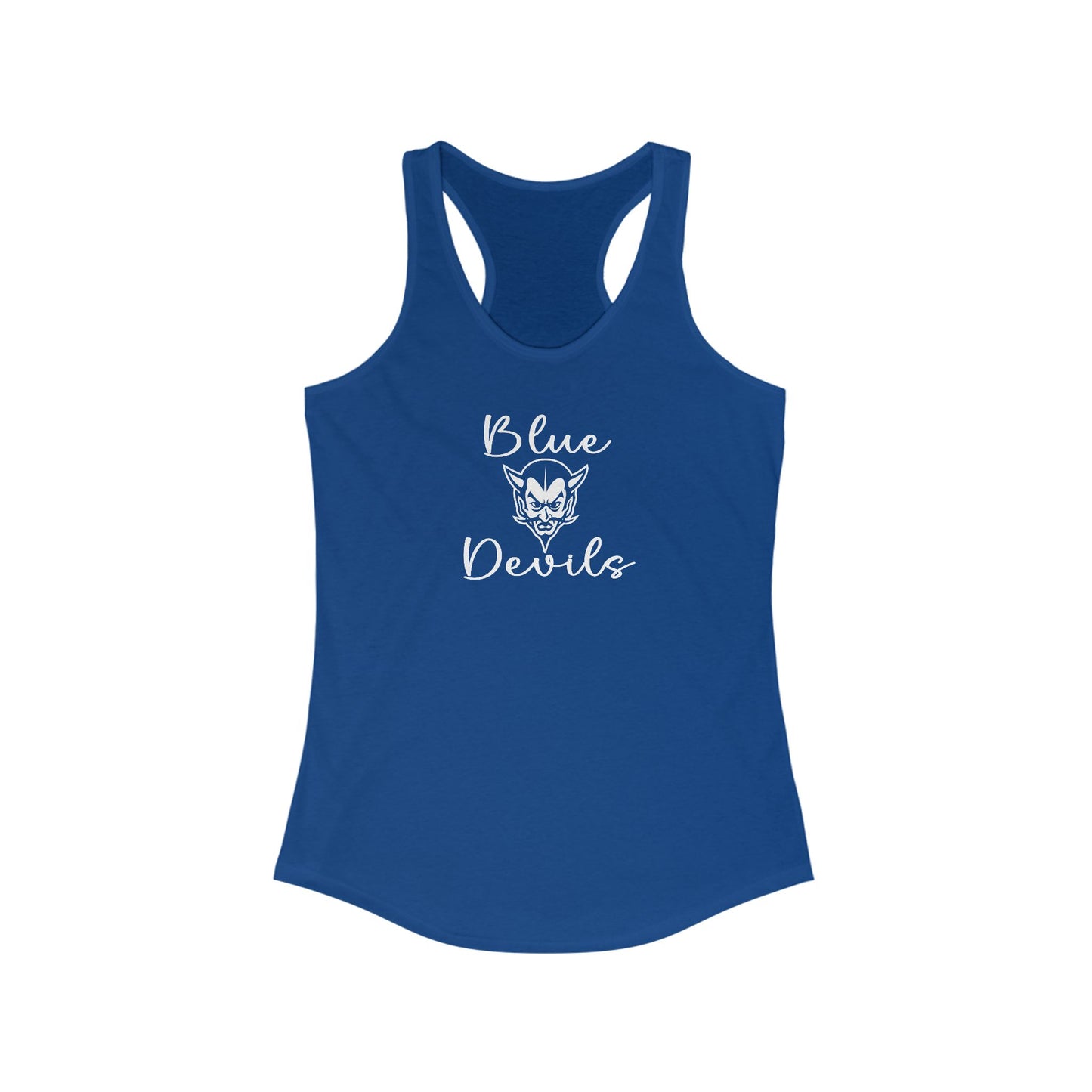 Women's Racerback Tank - Blue Devils