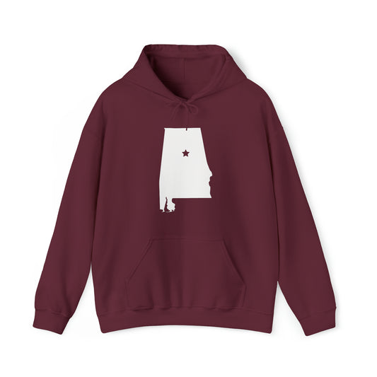 Gardendale Alabama Star Heavy Blend™ Hooded Sweatshirt