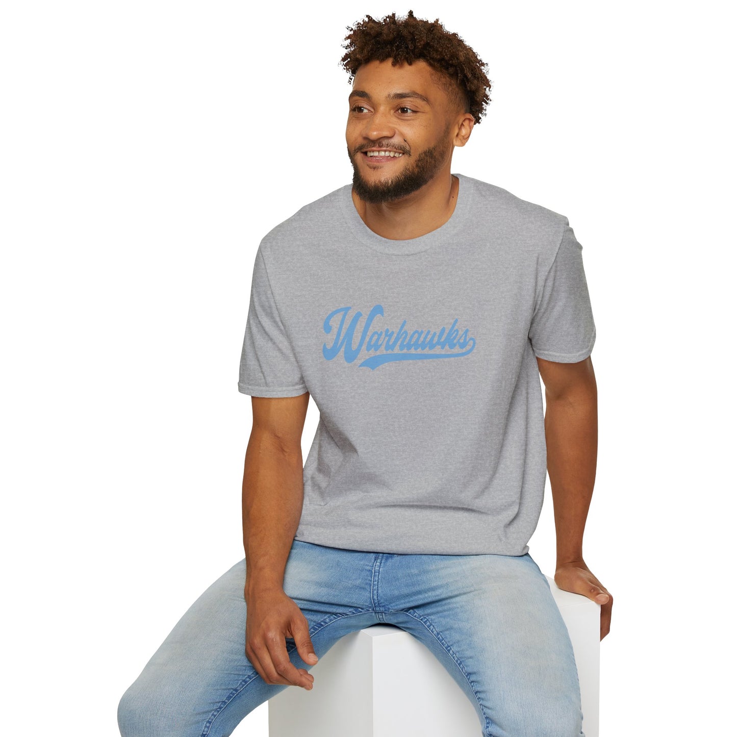 VB Warhawks Vintage Script - Unisex Softstyle T-Shirt